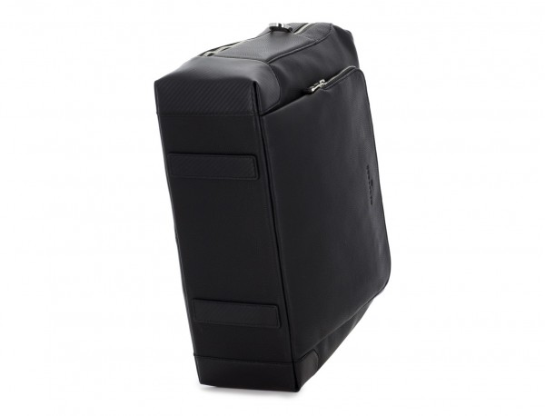 travel briefbag in leather black base