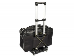 Foldable aluminium luggage cart for bags
