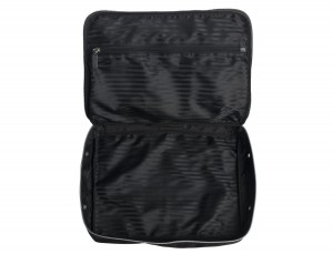 Large packing cube with internal zip-pocket in ballistic nylon open