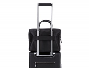 leather small business bag trolley