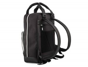 Executive backpack in ballistic nylon side back