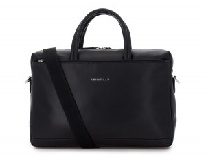 leather laptop bag black strap