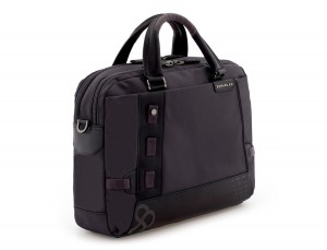 men laptop briefbag gray side