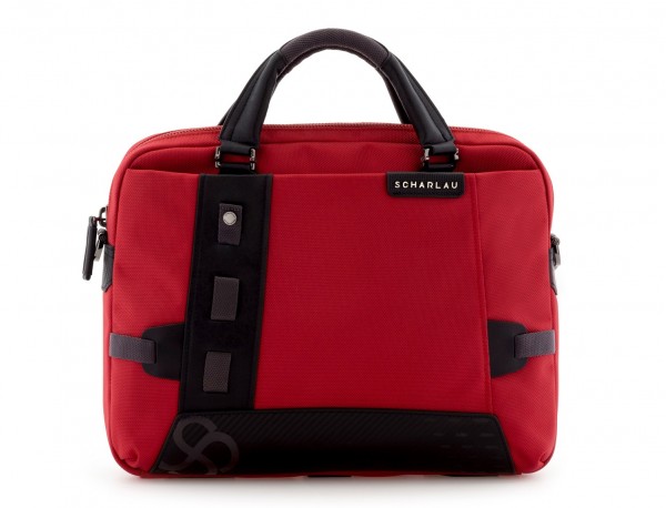 Cartella laptop rosso front