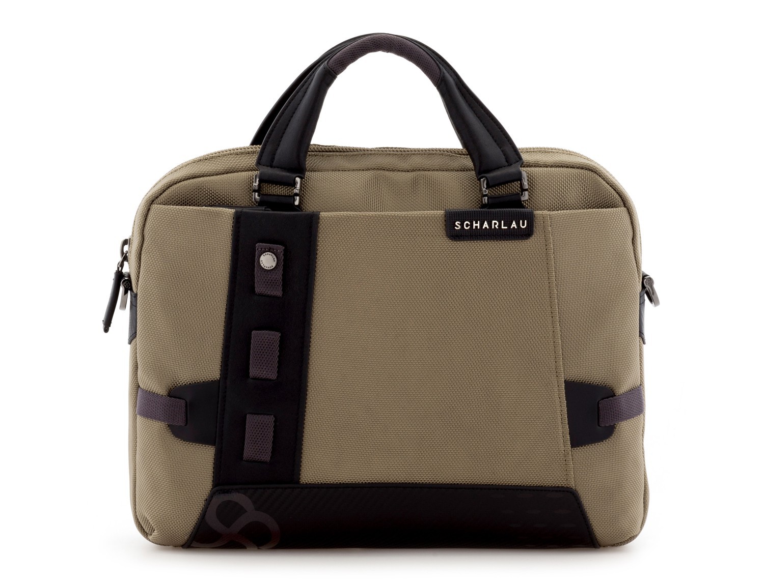 laptop briefbag beige front