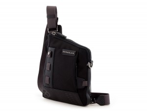 men crossbody black side