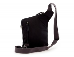 bolso bandolera de hombre negra detrás