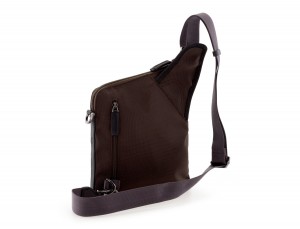 Borsello crossbody marrone back