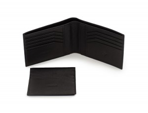 leather men wallet black