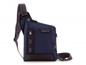 Borsello crossbody blu frontal