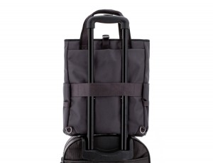 laptop bag and backpack gray trolley
