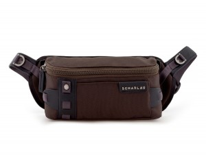 men waist bag brown front