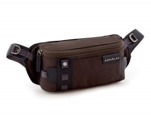 men waist bag brown side