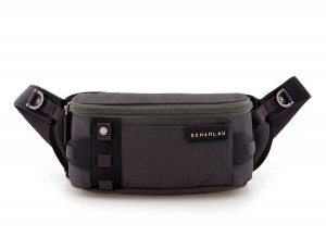 men waist bag gray front