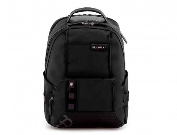 nylon backpack black front