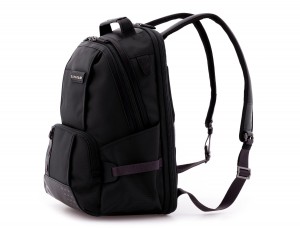 nylon backpack black side