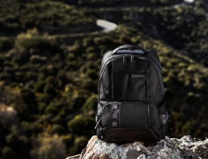 nylon backpack black model