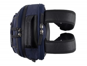 nylon backpack blue detail