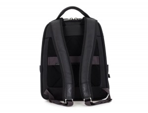 nylon backpack black back