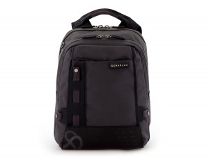 nylon backpack gray front