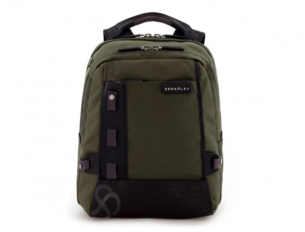 nylon backpack green front