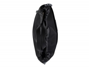 nylon backpack black close