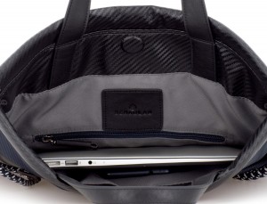 nylon backpack blue laptop