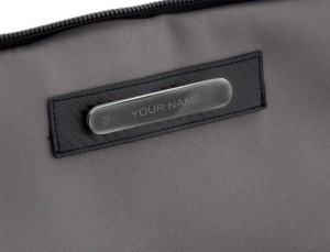 nylon backpack beige personalized