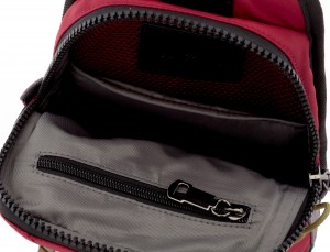 Mono slim bag in red open