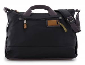 Messenger bag in black front