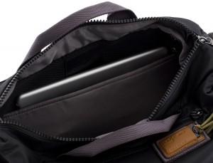 Bolso mensajero en negro portátil