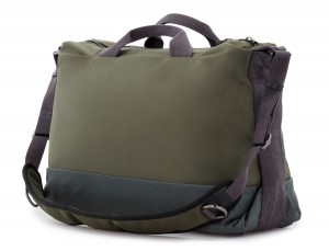 Borsa messenger in verde back