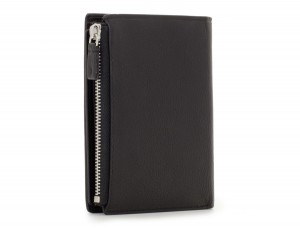 leather wallet in black side