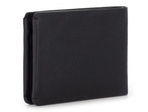 leather wallet for credit cards black back