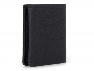 vertical wallet with card holder black side