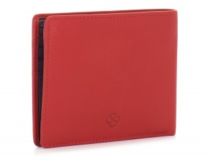 leather wallet men red side