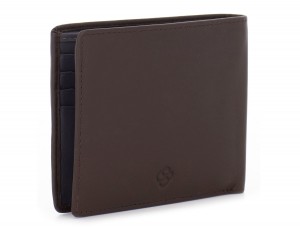 leather wallet men brown side