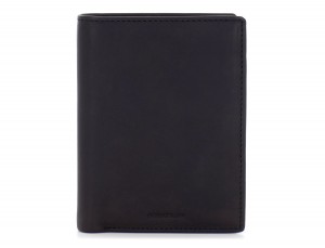 leather wallet black front