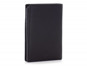 leather wallet black side