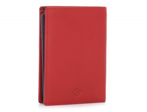 leather wallet red side