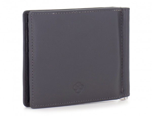 leather wallet gray side
