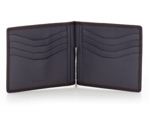 leather wallet brown open