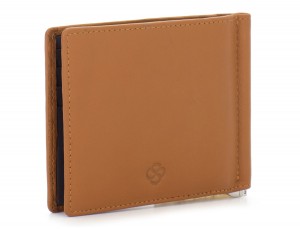 leather wallet camel side