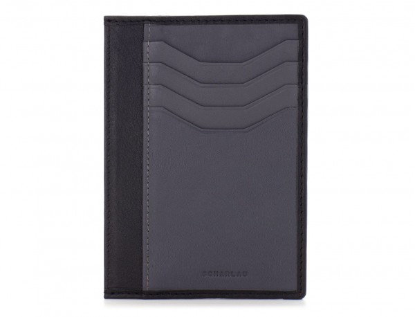 leather credit card wallet back front