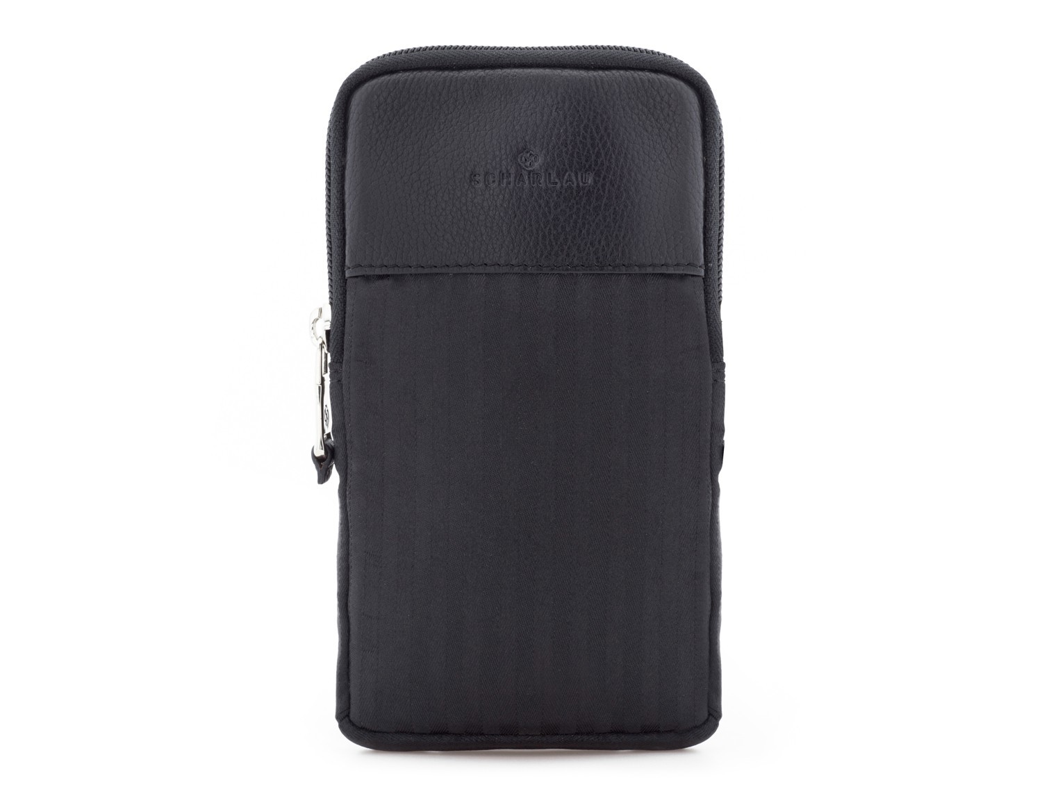 Multipurpose pouch in black front