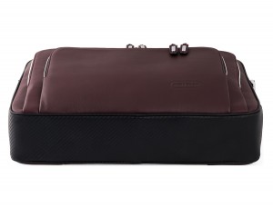 maletin ejecutivo de cuero en color burdeos base