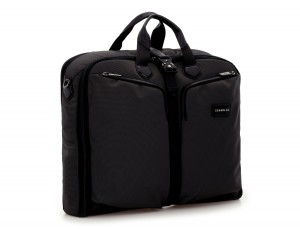 Travel suit bag in anthracite black side
