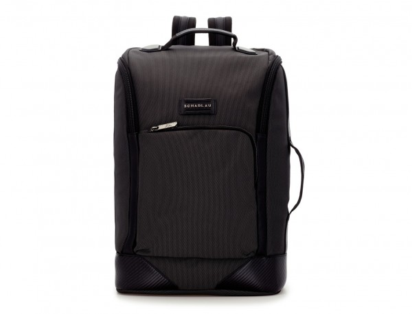 travel backpack tube in anthracite black front