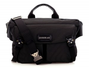 Marsupio grande in nero front