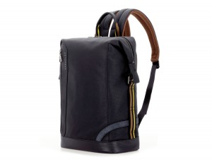 leather black backpack lado